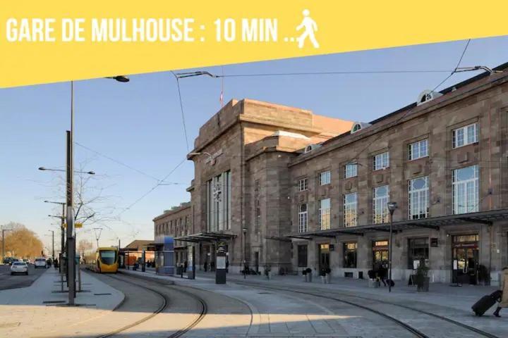 Super Appartement - Centre-Ville Mulhouse 4Pers Экстерьер фото
